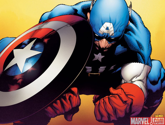 Captain America Reborn #1 Joe Quesada variant cover Captain America Reborn #1 Joe Quesada cover