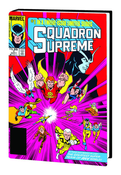 Squadron Supreme by Mark Gruenwald Omnibus Variant Cover Squadron Supreme by Mark Gruenwald Omnibus Variant Cover