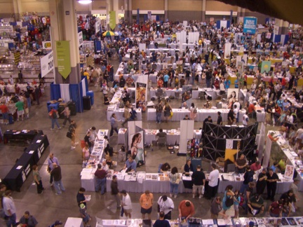 Heroes Con floor Saturday afternoon