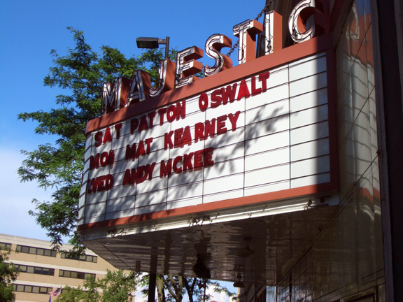 Patton Oswalt marquee Patton Oswalt marquee