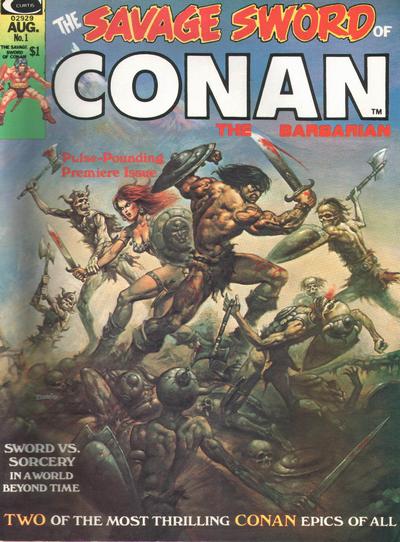Savage Sword of Conan #1 Savage Sword of Conan #1