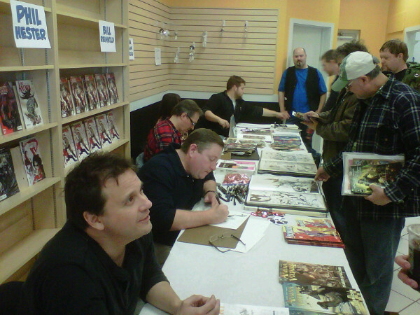 Signing at Westfield East Grand Opening. Front to back: Steve Bryant, Phil Hester, Bill Reinhold, Linda Lessman, and Matthew Waite. Signing at Westfield East Grand Opening. Front to back: Steve Bryant, Phil Hester, Bill Reinhold, Linda Lessman, and Matthew Waite.