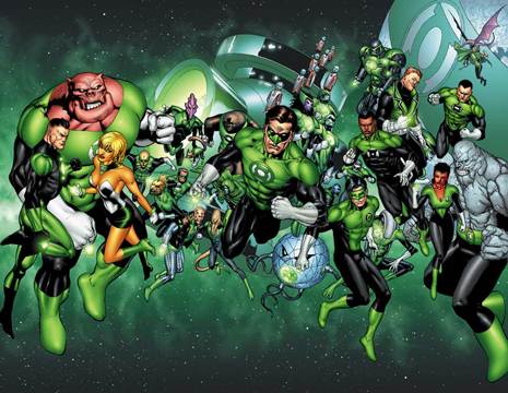 The Green Lantern Corps by Doug Mahnke The Green Lantern Corps by Doug Mahnke
