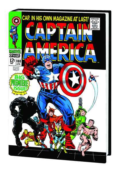 Captain America Omnibus Jack Kirby Cover