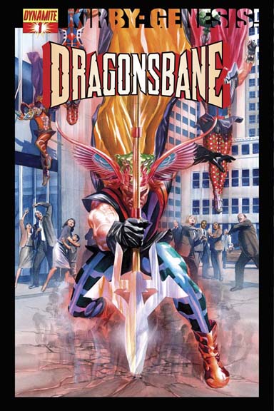 Dragonsbane #1 cover by Alex Ross Dragonsbane #1 cover by Alex Ross
