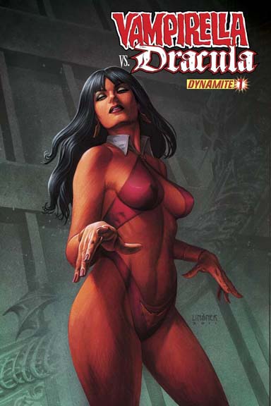 Vampirella Vs. Dracula #1 cover by Joseph Michael Linsner Vampirella Vs. Dracula #1 cover by Joseph Michael Linsner