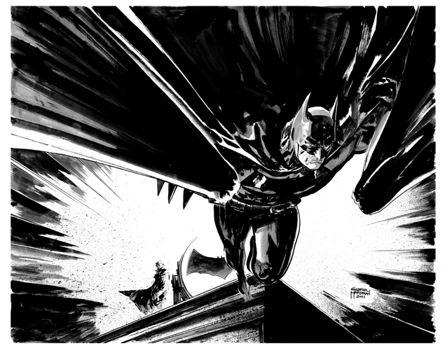 Batman by Gabriel Hardman Batman by Gabriel Hardman