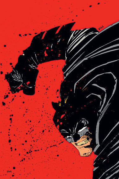 Batman by Frank Miller. "Get off my lawn" Batman by Frank Miller. "Get off my lawn"