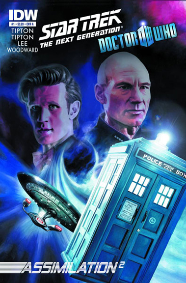 Star Trek: The Next Generation/Doctor Who: Assimilation2 #1 J.K. Woodward cover