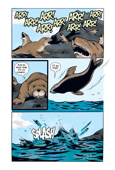 Xoc: The Journey of a Great White preview page 8 Xoc: The Journey of a Great White preview page 8