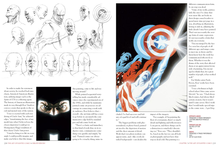 The Art of Painted Comics preview page 3 The Art of Painted Comics preview page 3