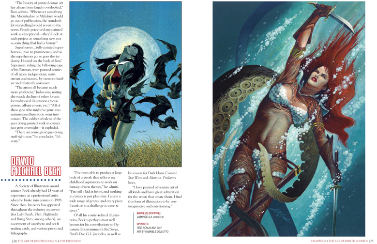 The Art of Painted Comics preview page 6 The Art of Painted Comics preview page 6