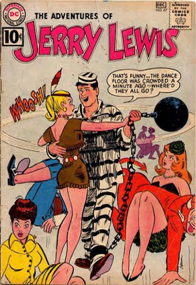 Adventures of Jerry Lewis #67. Cover by Bob Oksner.