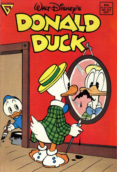 Donald Duck #274. Art by William Van Horn.