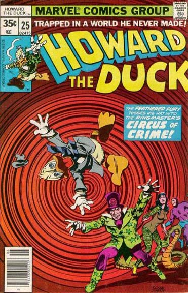 Howard the Duck #25, the issue that hooked me on Howard. Howard the Duck #25, the issue that hooked me on Howard.