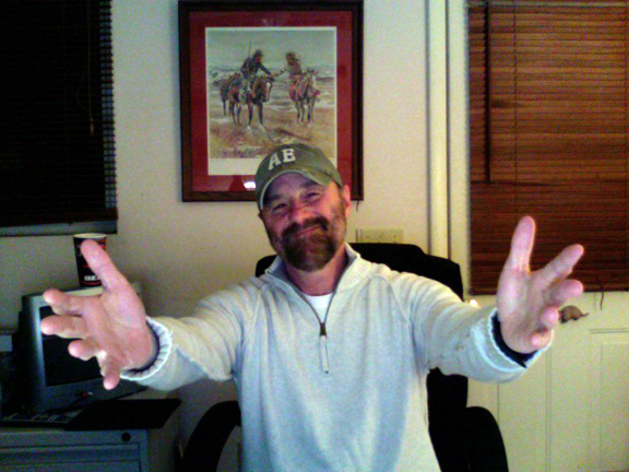 Beau Smith. "I'm not angry. Come, hug me!" Beau Smith. "I'm not angry. Come, hug me!"
