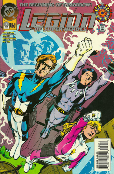 Legion of Super-Heroes #0. An issue edited by KC Carlson.