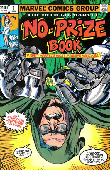 The Official Marvel No-Prize Book