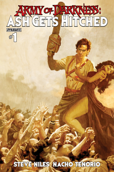 Army of Darkness: Ash Gets Hitched #1 Arthur Suydam cover