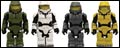 Image: Halo 3 Master Chief Kubrick Collector's Set 