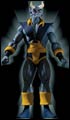 Image: History of the DC Universe Series 1 Action Figure: Blue Devil 