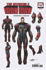 Image: Invincible Iron Man #18 (incentive 1:10 design cover - Pepe Larraz) - Marvel Comics