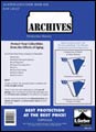 Image: Archives Sleeves: Super Gold Size  (8-1/4x11) (50)