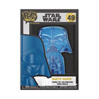 Image: Loungefly Pop! Pin: Star Wars: Dark Side - Darth Vader  (Neon) - Funko