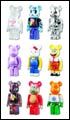 Image: Kubrick Bearbrick Series 17 24-Piece Bmb Display 
