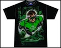 Image: Green Lantern: Vintage Heather Black T-Shirt  (XL)