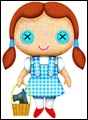 Image: Wizard of Oz Plush: Dorothy 
