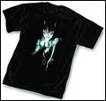 Image: Catwoman Facesof Evil Black T-Shirt  (XL)