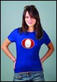 Image: O for Obama Women's Blue T-Shirt  (L)
