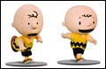 Image: Peanuts Then & Now Figure Set: Charlie Brown 