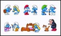 Image: Smurfs 2 1/4-inch Figure Foil Pack 24-Count Display 