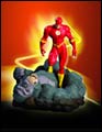 Image: Flash vs. Gorilla Grodd Mini Statue 
