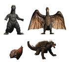 Image: Godzilla: Destroy All Monsters 5 Points XL Round 1 Box Set  - Mezco Toys