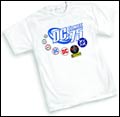 Image: DC 75th Logo Evolution T-Shirt (XL) Image: DC 75th Logo Evolution T-Shirt (XL)