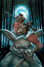 Image: Man Goat & Bunnyman: Green Eggs & Blam #1 (cover A - Barrionuevo) - Zenescope Entertainment Inc
