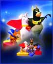 Image: Krypto and Friends Animated Series Maquette Set 