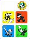 Image: Felix the Cat Coaster Set 