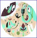 Image: Tim Biskup Coaster Set 