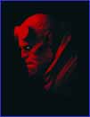Image: Hellboy in Profile Tin Sign 