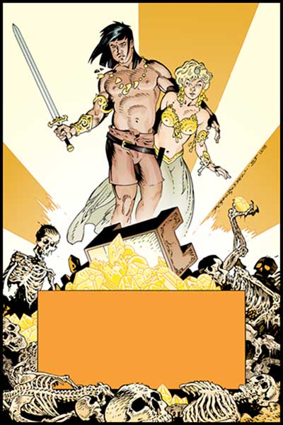Image: Conan and the Jewels of Gwahlur HC 