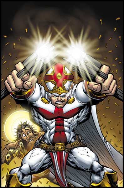 Image: Battle Pope Color Vol. 01: Genesis SC 