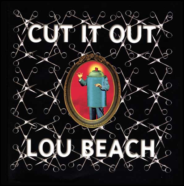 Image: Cut It Out: Art of Lou Beach HC  - Last Gasp