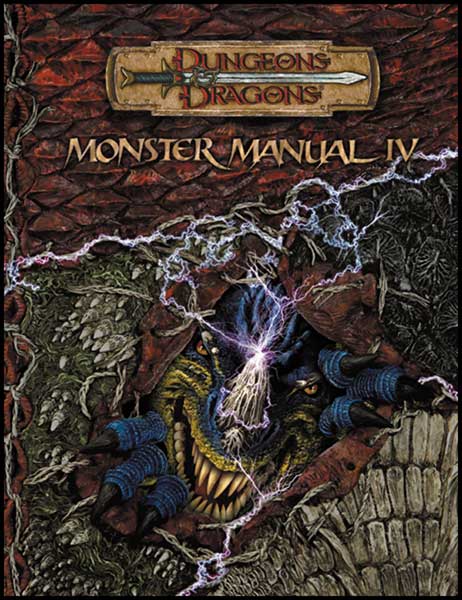 Image: Dungeons & Dragons Monster Manual IV HC  - 