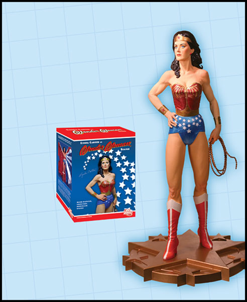 Image: Lynda Carter as Wonder Woman Statue  - 