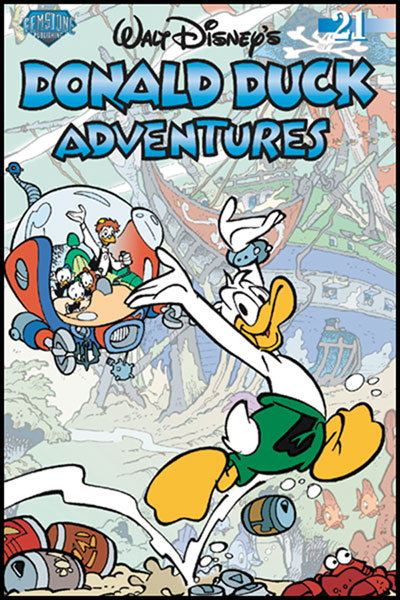 Image: Donald Duck Adventures Vol. 21 SC  - Gemstone Publishing