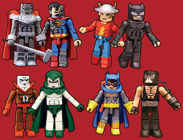 Image: DC Minimates Series Four Set  (4) - 